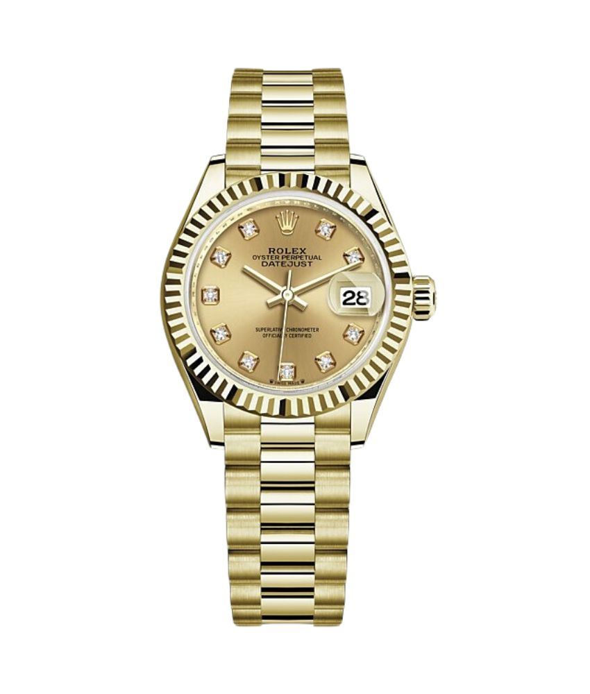 Rolex Lady Datejust  28mm Oyster Yellow Gold